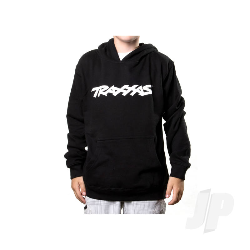 Traxxas Logo Hoodie Black Youth Medium