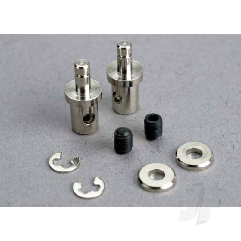 Servo rod connectors (2pcs) / 3mm set screws