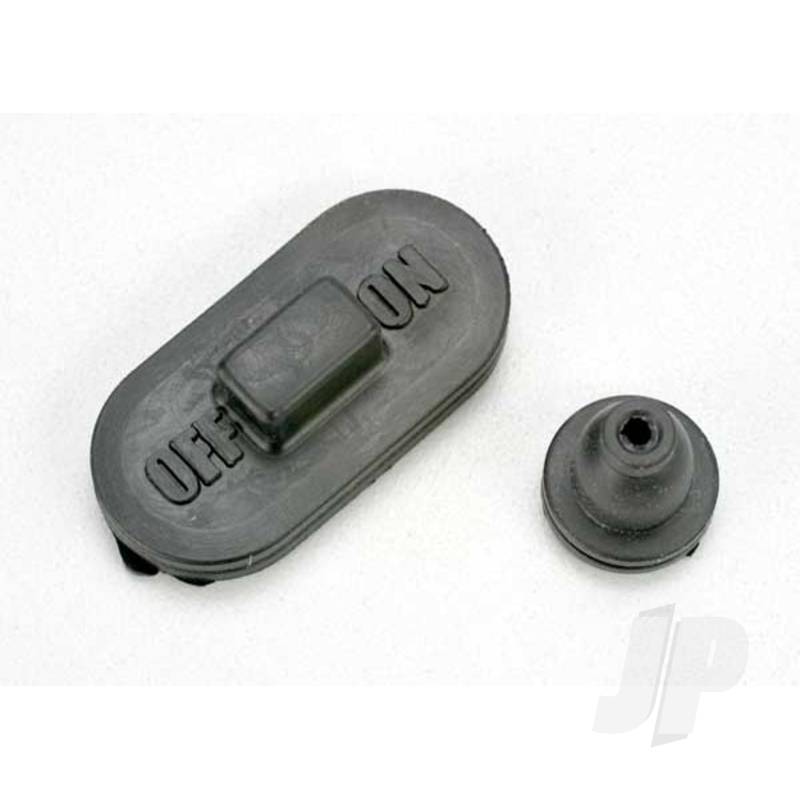 Antenna boot (rubber) (1pc) / on-off switch cover (rubber) (1pc)