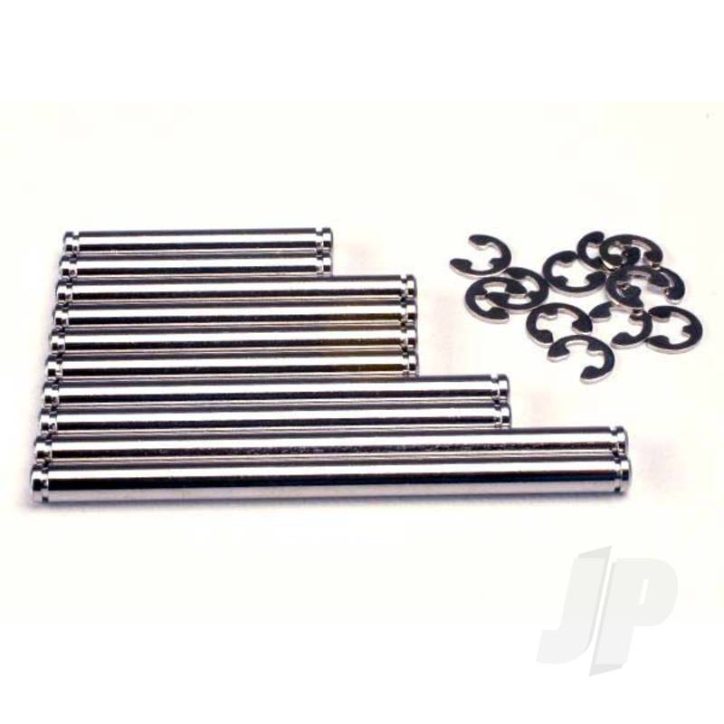 Suspension pin set hard chrome ( with E-clips)