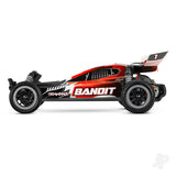 Traxxas Bandit XL-5  1:10 2WD RTR Electric Off-Road Buggy (+ TQ 2-ch/ XL-5/Titan 550/ 7-Cell NiMH/ DC charger/LED lights) - Red/Black