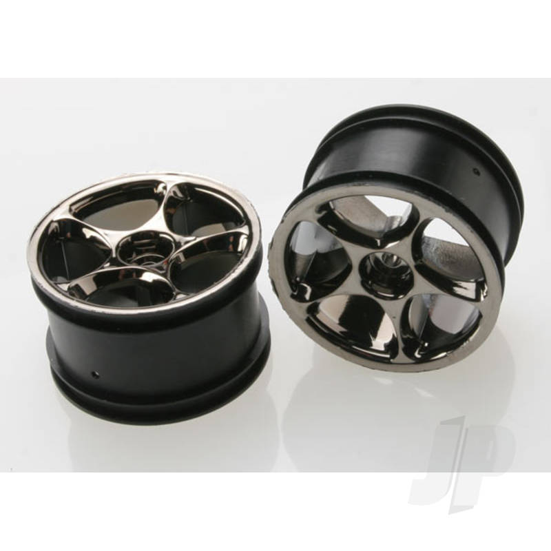 Wheels Tracer 2.2in (black chrome) (2pcs) (Bandit rear)