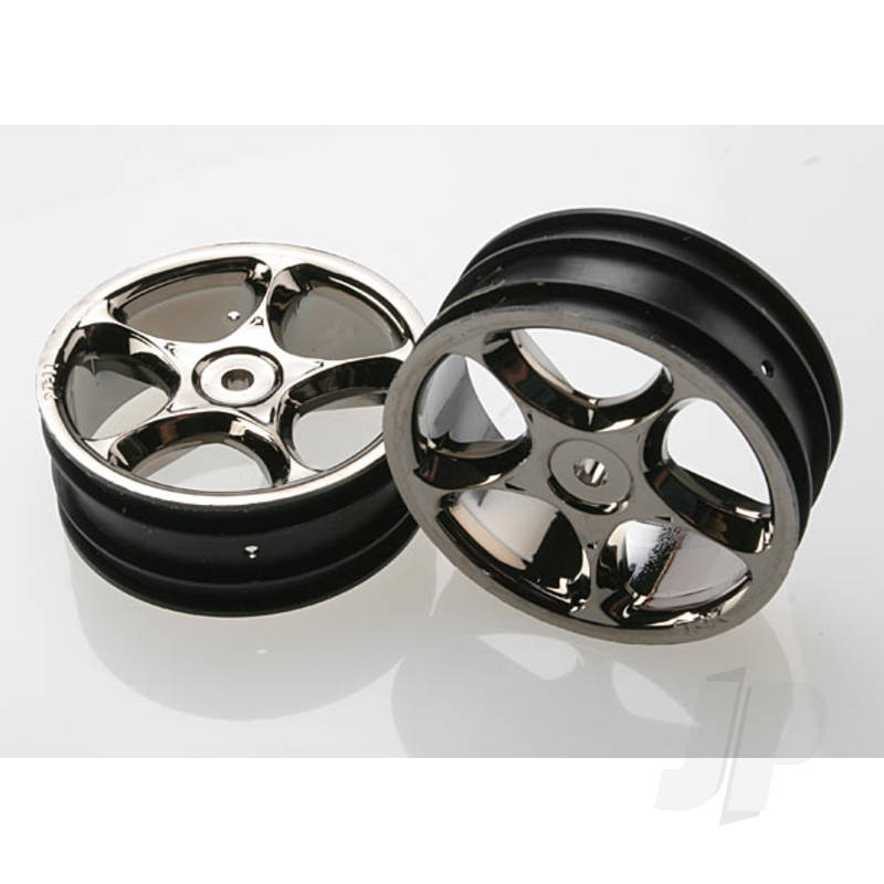 Wheels Tracer 2.2in (black chrome) (2pcs) (Bandit front)