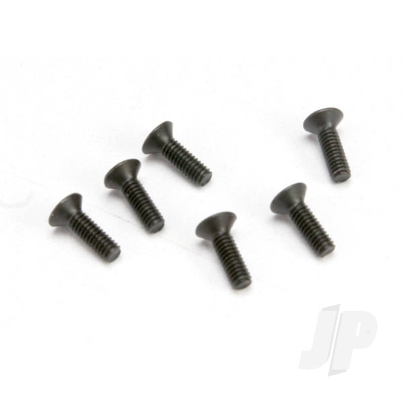 Screws 2.5x8mm countersunk machine (hex drive) (6pcs)