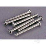 Screws 4x30mm roundhead machine (6pcs)