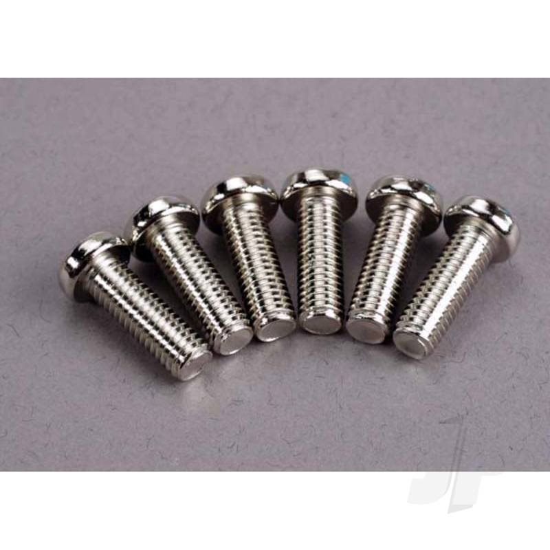 Screws 5x15mm roundhead machine (6pcs)