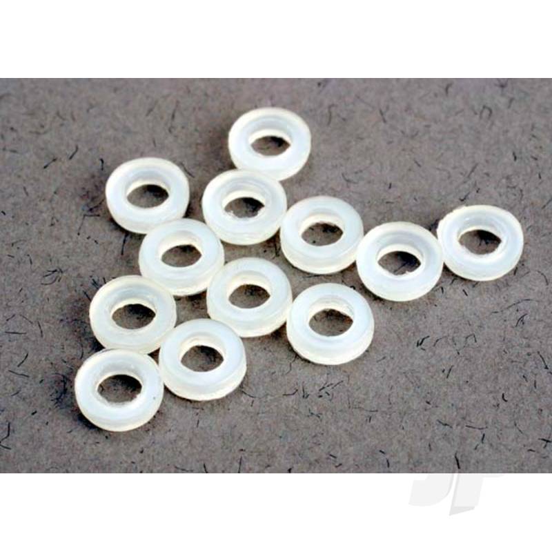 Spacers nylon (3x6x1.5mm) (12pcs)