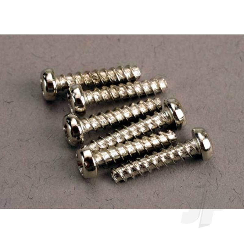 Screws 3x14mm roundhead self-tapping (6pcs)