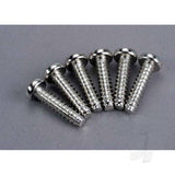 Screws 5x20mm roundhead self-tapping (6pcs)