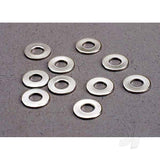 Washers 3x7 flat metal (10pcs)