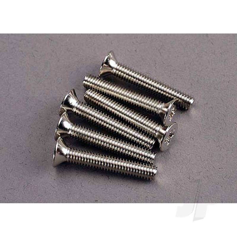 Screws 4x25mm countersunk machine (6pcs)