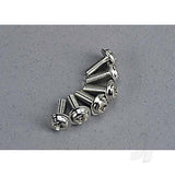 Motor screws (3x8mm washerhead machine) (6pcs)