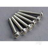 Screws 3x20mm washerhead machine (6pcs)