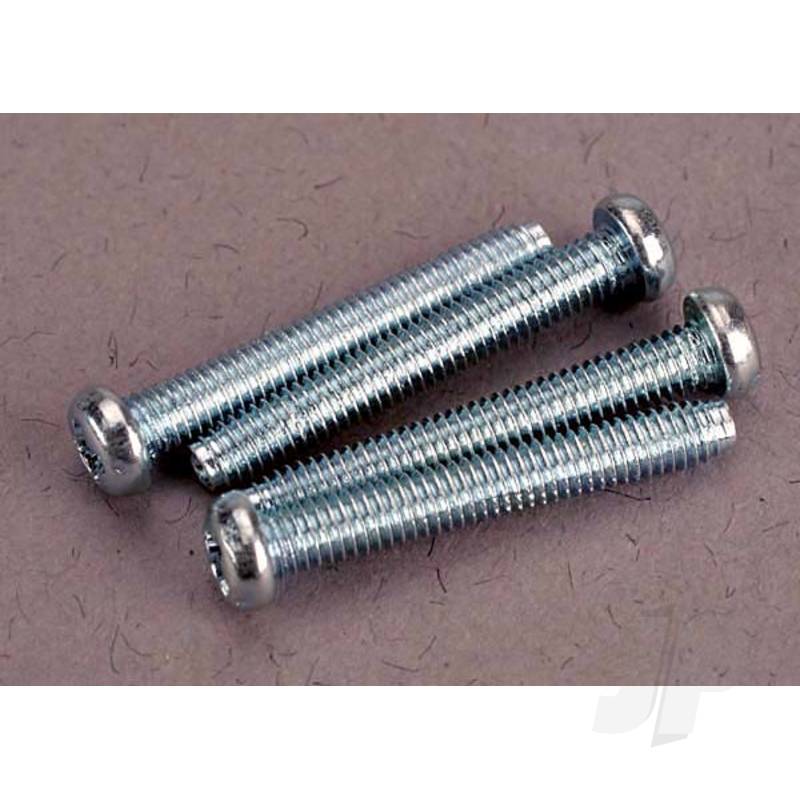 Screws 2.5x19mm roundhead machine screws (4pcs)