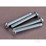 Screws 2.5x19mm roundhead machine screws (4pcs)