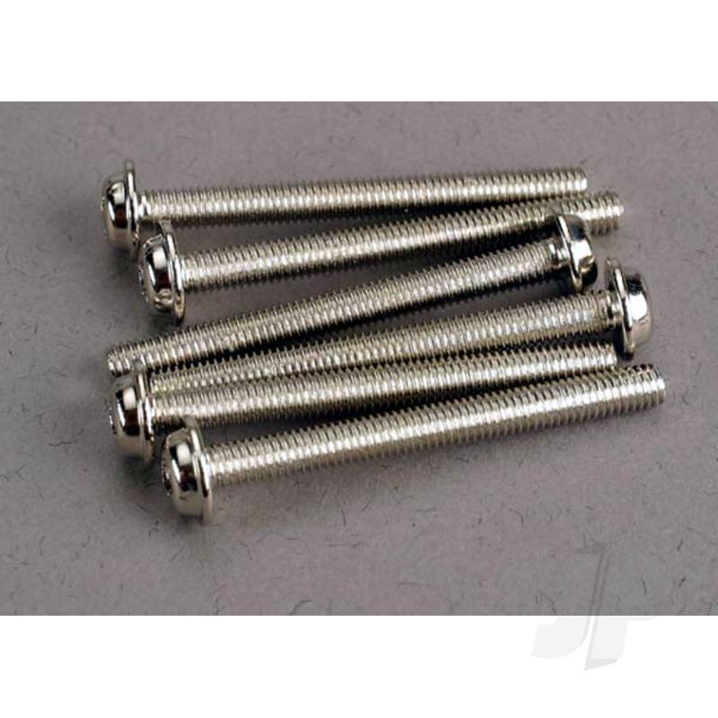 Screws 3x30mm washerhead machine (6pcs)