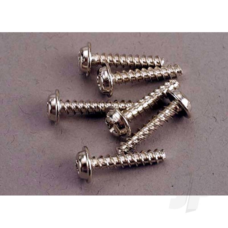 Screws 3x15mm washerhead self-tapping (6pcs)