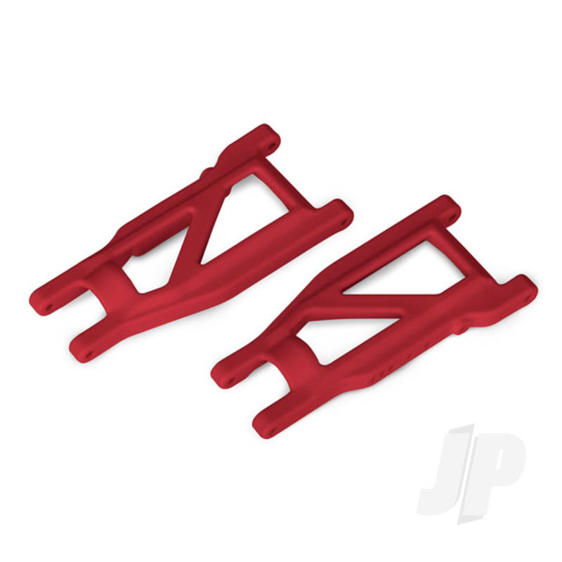 Suspension arms red front & rear (left & right) (2pcs) (heavy duty cold weather material)