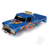 Body Bigfoot No. 1 Blue-x Officially Licensed replica (painted decals applied)