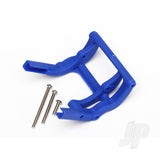 Wheelie bar mount (1pc) / hardware (blue)