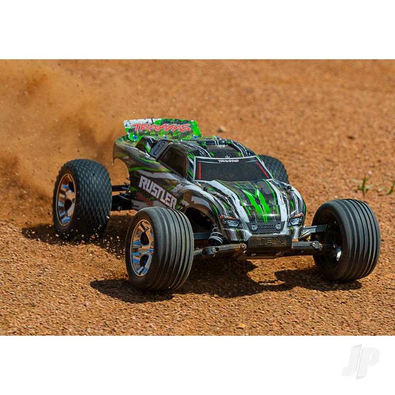 Traxxsas Rustler XL-5 2WD (TQ/No Batt or Chg) - Green