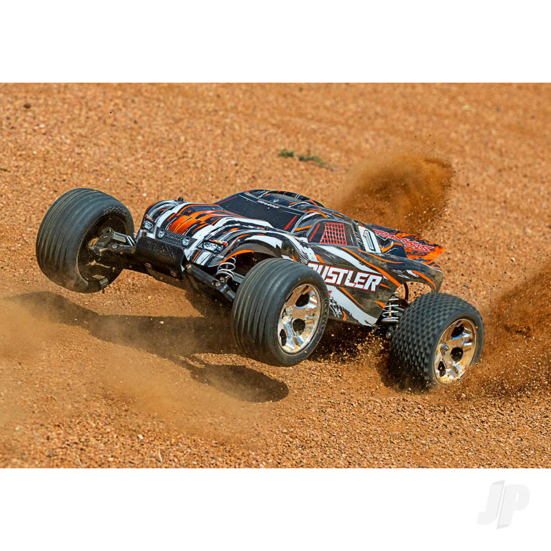 Traxxas Rustler XL-5 2WD (TQ/No Batt or Chg) - Orange