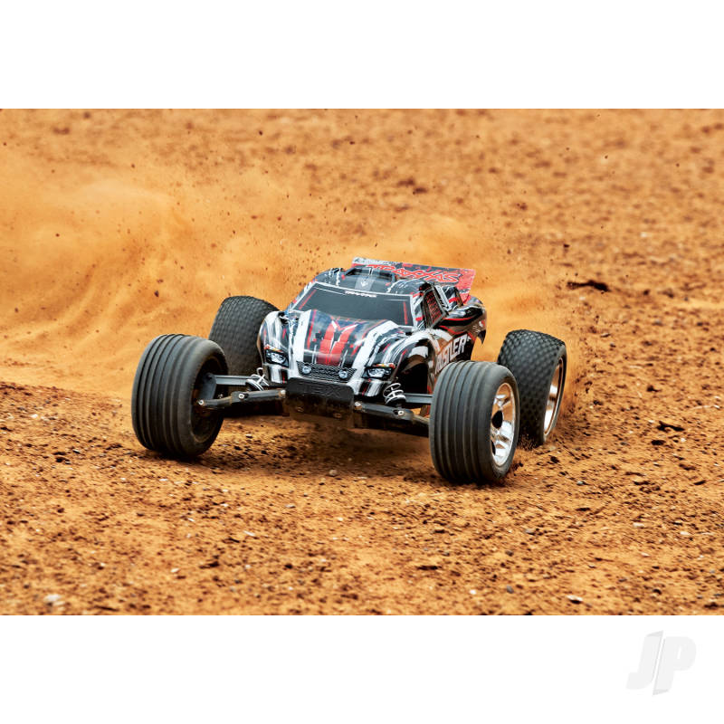 Traxxas Rustler XL-5 2WD (TQ/No Batt or Chg) - Red