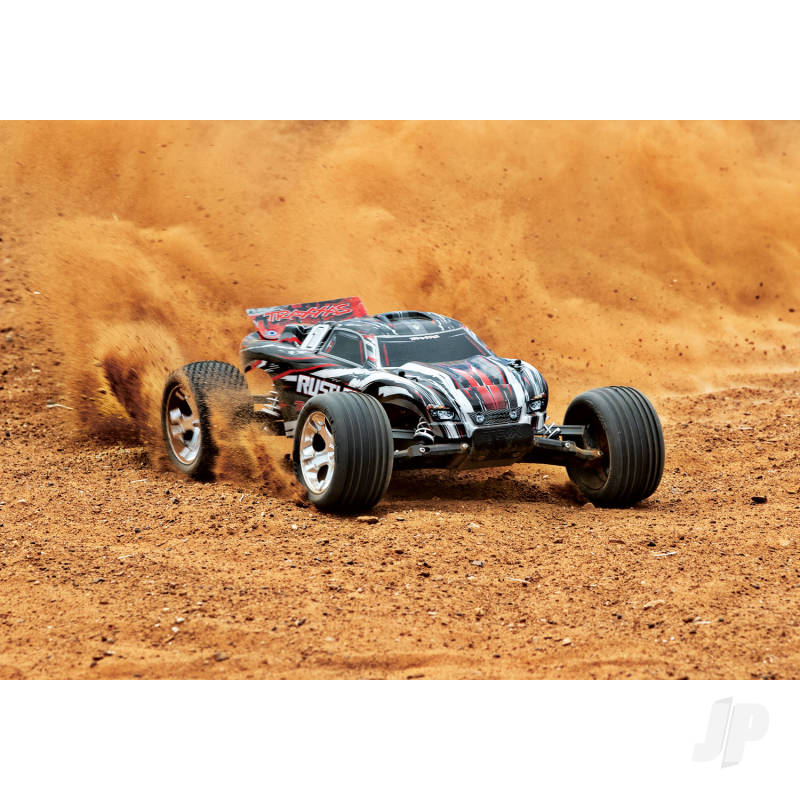 Traxxas Rustler XL-5 2WD (TQ/No Batt or Chg) - Red