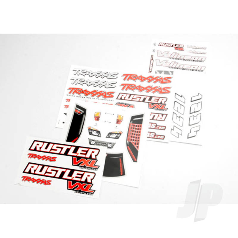 Decal sheets Rustler VXL