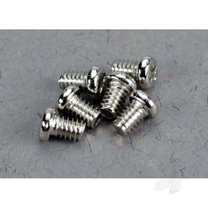 Low speed spray bar screws 2x4mm roundhead machine screws (6pcs)