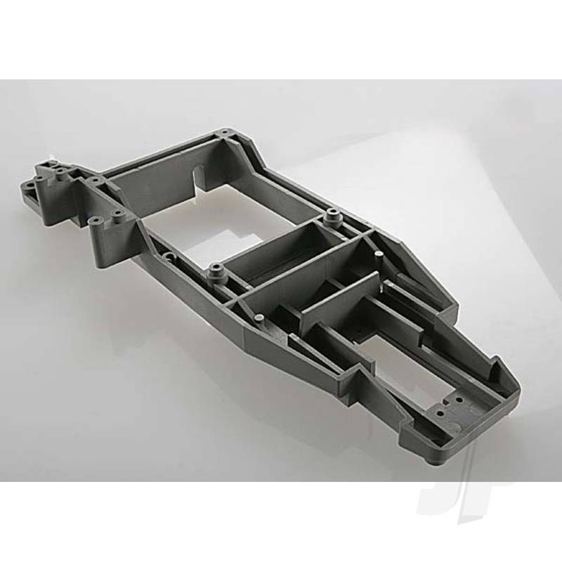 Chassis backbone plastic / throttle servo mount (grey)