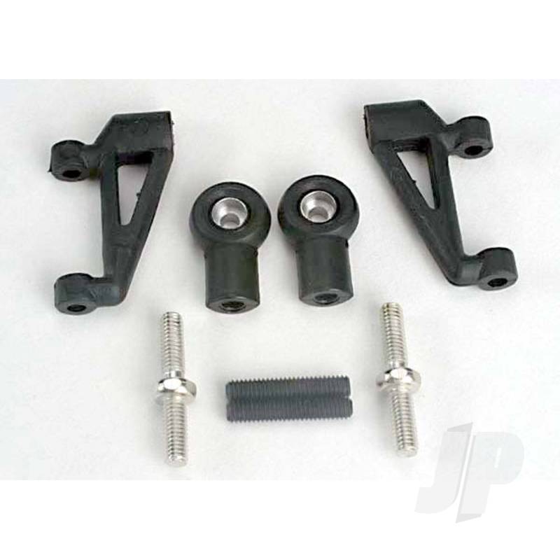 Control arms upper (2pcs) / upper rod ends ( with ball joints installed) (2pcs) / 4x20mm set (grub) screws (2pcs)