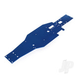 Chassis lower (blue-anodized T6 aluminium)