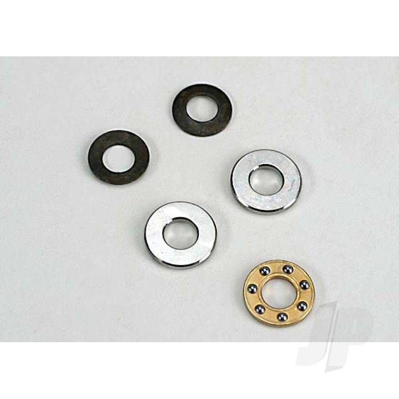 Thrust bearing / thrust washers (2pcs) / belleville spring washers (2pcs)