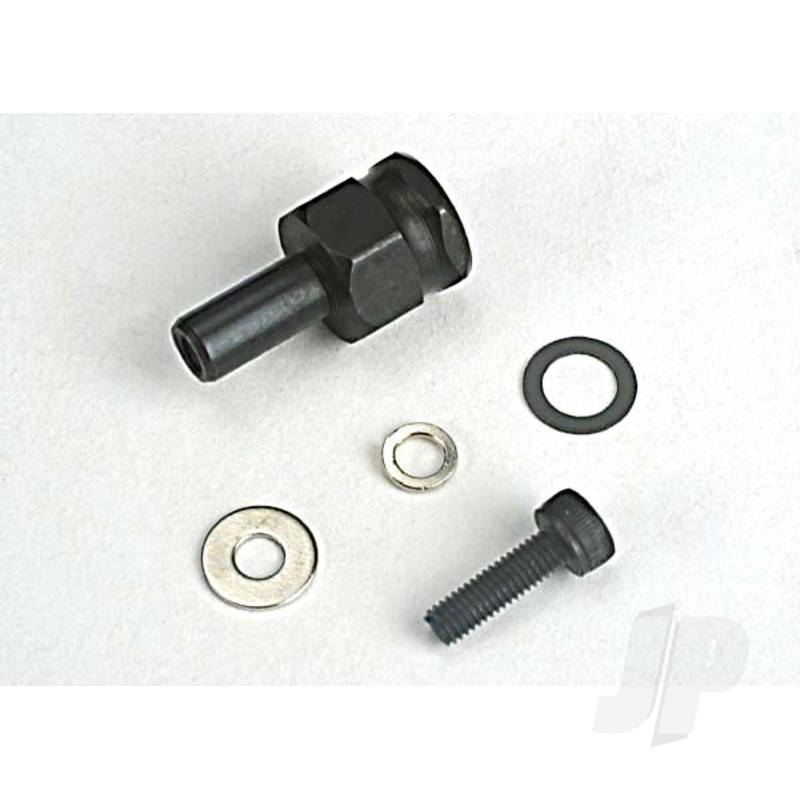 Adapter nut clutch / 3x10mm cap scre with washer / split washer (not for use with IPS Crankshafts)