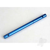 Pulley shaft front (blue-anodized light-weight aluminium)