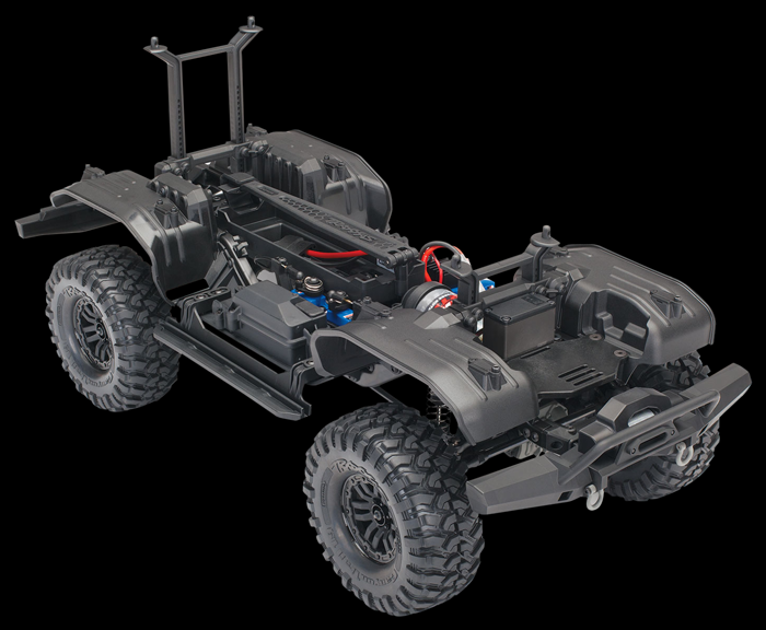 Traxxas TRX-4 Premium Chassis Kit (includes TQi ESC Motor & Servos - No Body Shell)