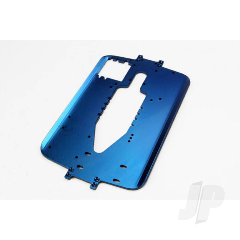 Chassis 6061-T6 aluminium (4.0mm) (blue) (standard replacement for all Maxx series)