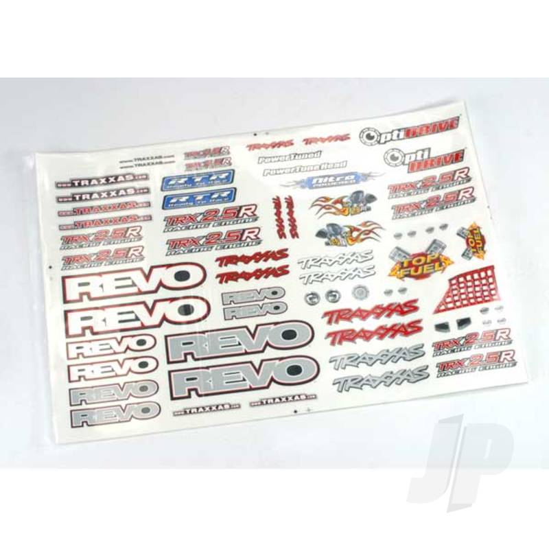 Decal set Revo (Revo logos and graphics decal sheet)