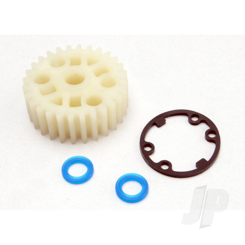 center Differential (Revo) / X-ring seals (2pcs) / gasket (1pc) (Replacement gear for 5414)