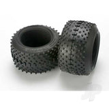 Tyres SportTraxx racing 3.8in (soft compound directional and asymmetrical tread design) / foam inserts (2pcs)