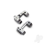 Caster blocks 25-degree titanium-anodized 6061-T6 aluminium (left & right)