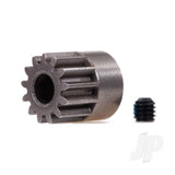 Gear 13-T Pinion (0.8 Metric Pitch Compatible with 32-Pitch) (Fits 5mm Shaft) / Set Screw