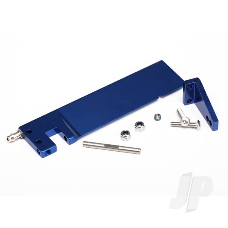 Rudder / rudder arm / hinge pin / 3x15mm BCS (stainless) (2pcs) / NL 3.0 (2pcs) / 4x3mm BCS (stainless with threadlock) (1pc)