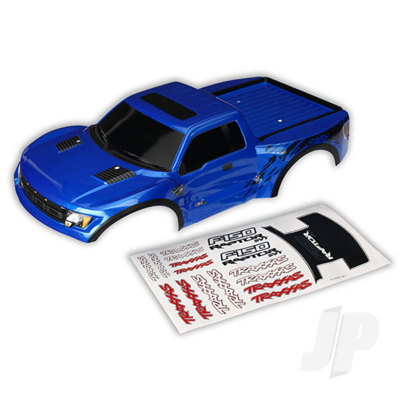 Body Ford Raptor blue (first generation) (painted decals applied)