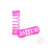 Springs front (pink) (progressive rate) (2pcs)