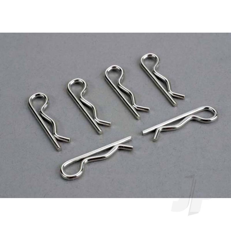 Body clips (Monster Buggy 1 / 5 scale) (6pcs)