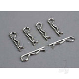 Body clips (Monster Buggy 1 / 5 scale) (6pcs)