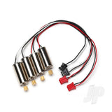 Motor clockwise (high output red connector) (2pcs) / motor counter-clockwise (high output black connector) (2pcs)