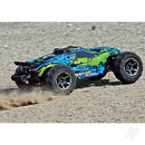 Traxxas Green Rustler 4X4 VXL 1:10 4WD RTR Brushless Electric Stadium Truck (+ TQi 2-ch/ TSM/ VXL-3s/ Velineon 3500Kv)